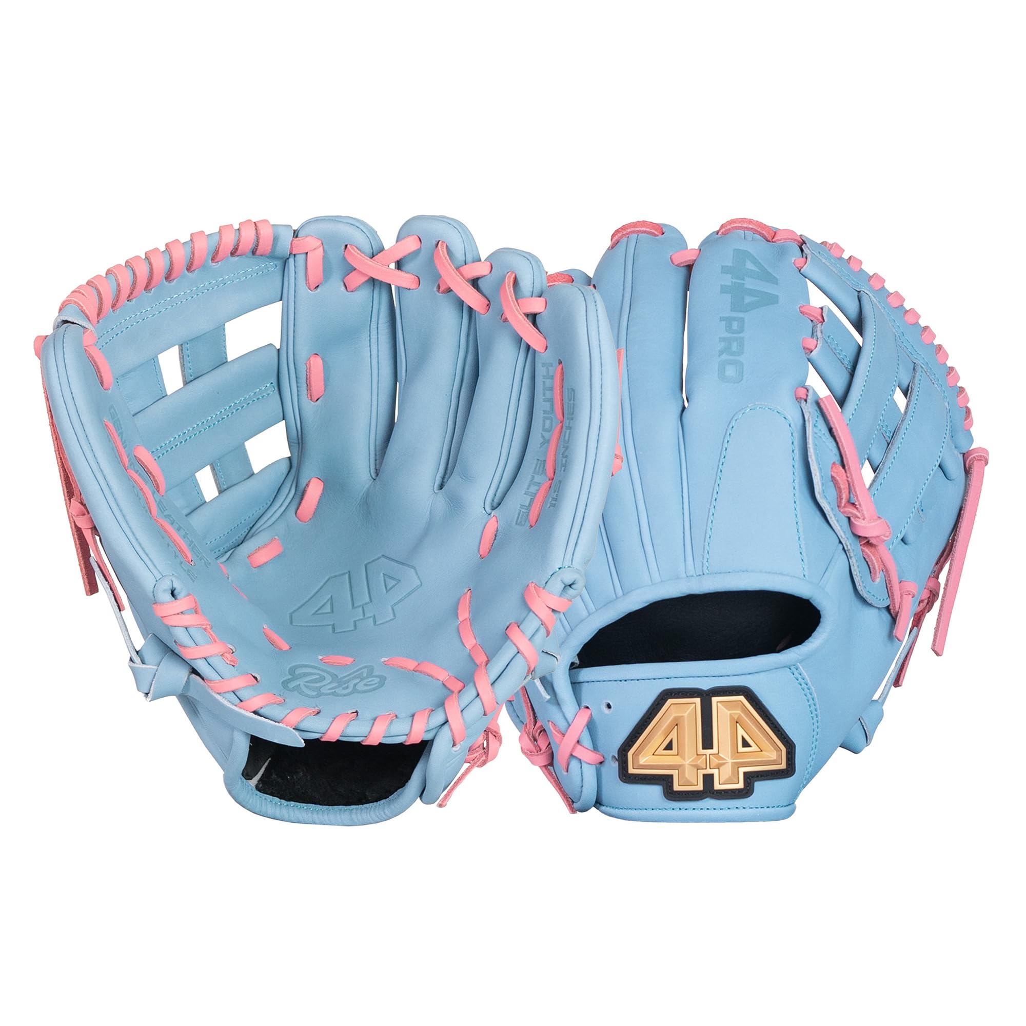 44 軟式グローブ デニム　ネイビー　11インチ 44 PRO BB Stock Rise Baseball Glove for Youth & Little Leagues